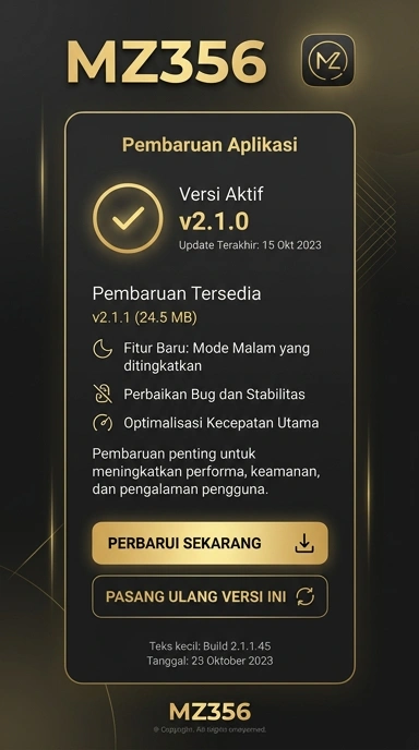 Riwayat Versi mz356 untuk Pengguna Android